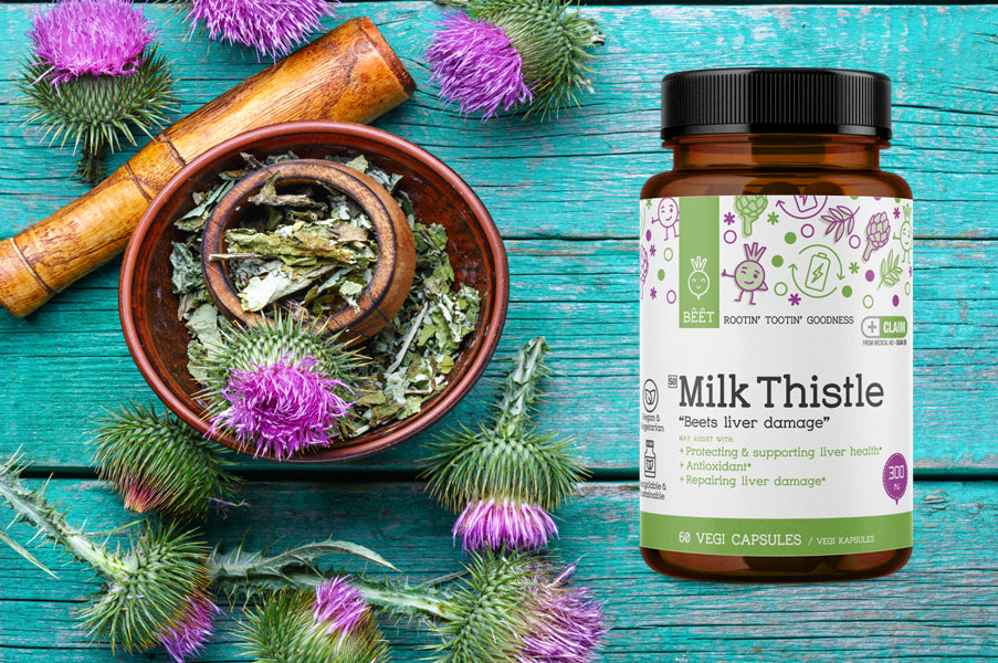Milk Thistle Nature's Guardian for Optimal Liver Health BEET Goodness