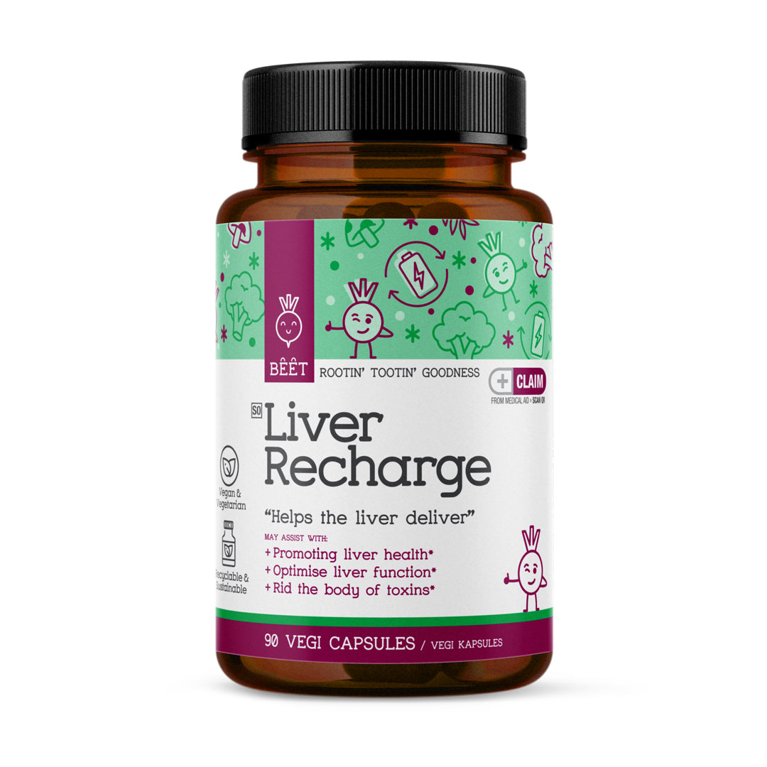 Liver Recharge 90 Vegi Capsules BEET Goodness