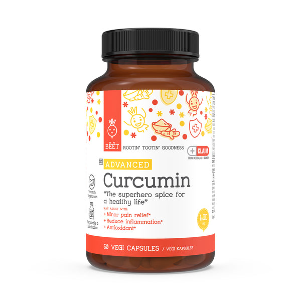 Curcumin 600mg with Bioperine 5mg 60 Vegi Capsules