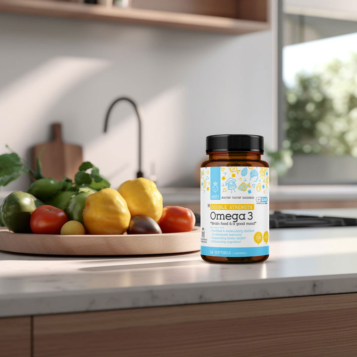 Omega 3 Double Strength with EPA 330mg & DHA 220mg 60 Softgels