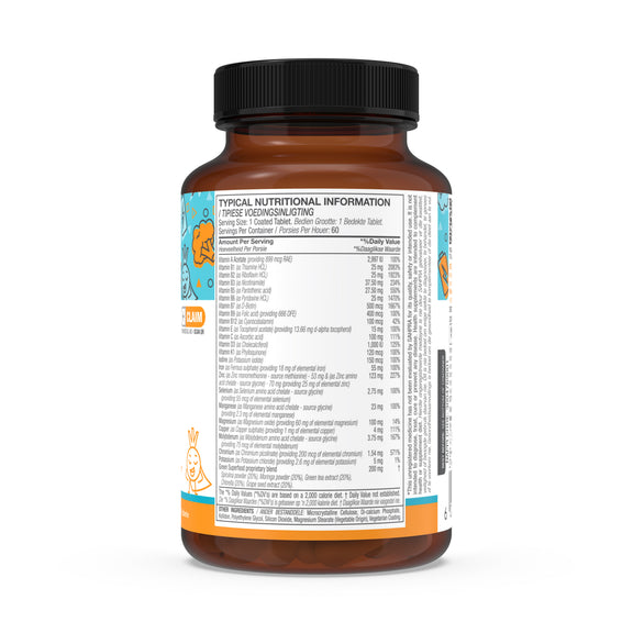 BEET Goodness Superfood Multivitamin with Minerals 60 Coated Tablets