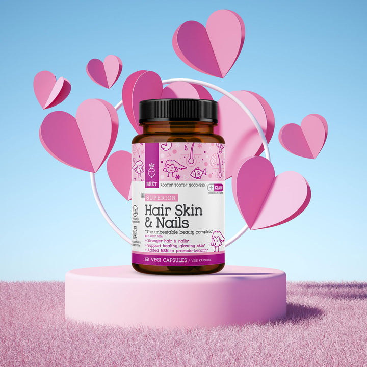 Superior Hair Skin & Nails with Biotin 250mcg, L-Proliane 200mg, Horsetail Extract 100mg & MSM 200mg 60 Vegi Capsules