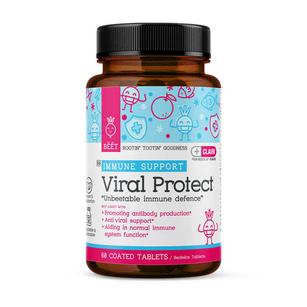 Vit C + Vit D3 + Zinc & Selenium - Viral Protect - 60 Coated Tablets