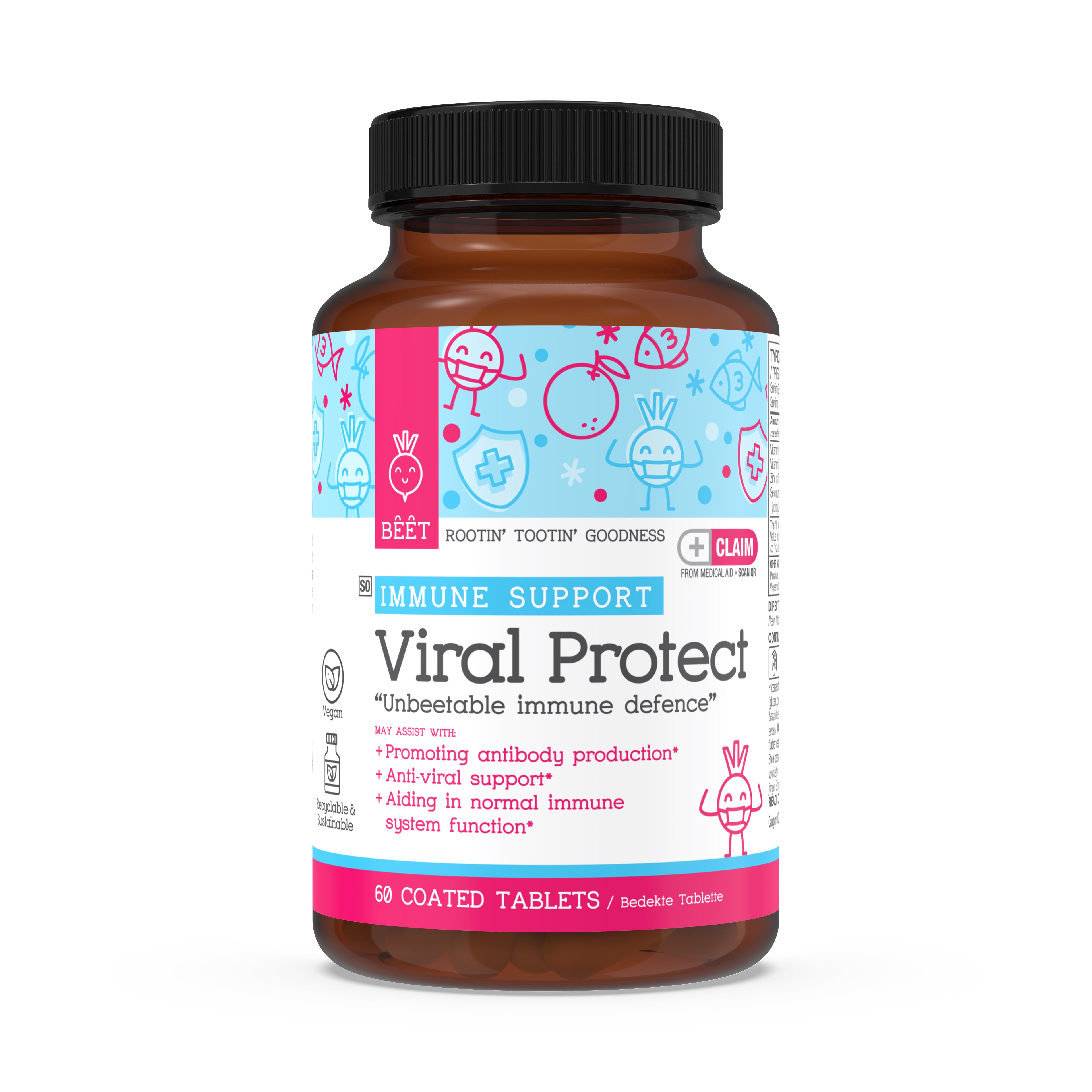 BEET Goodness Viral Protect 60 Coated Tablets