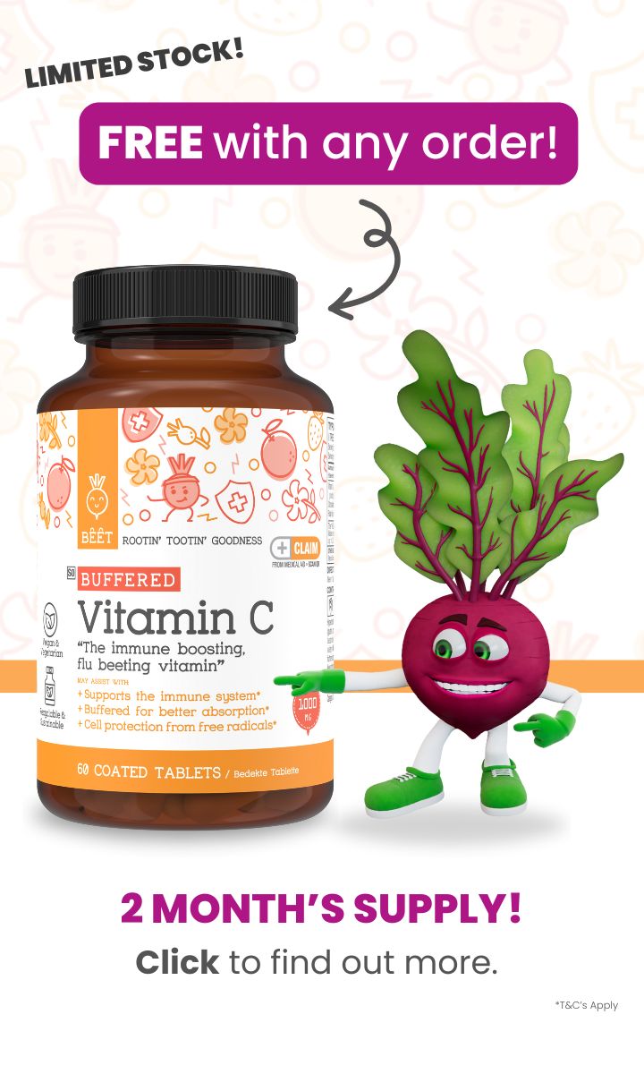 Free Vitamin C Buffered 2 Months' Supply