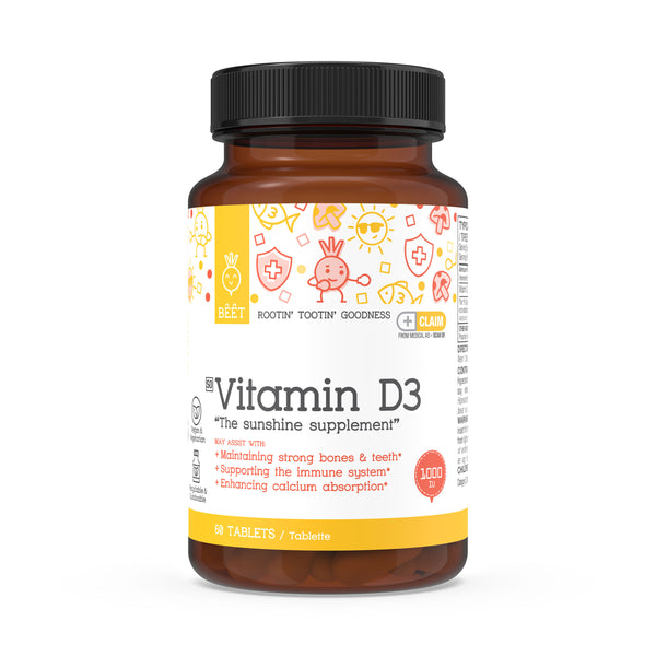 Vitamin D3 1000iu (Cholecalciferol) 60 Tablets