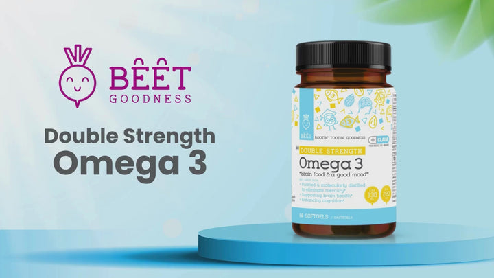 Omega 3 Double Strength with EPA 330mg & DHA 220mg 60 Softgels